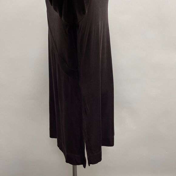 Soft Surroundings Women's Top 2X Brown V-Neck - Picture 4 of 11